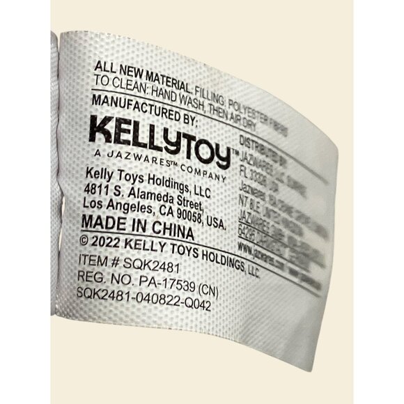 Squishmallow Gustavus the Dog 8” Inch Kellytoy Plush - Picture 7 of 9